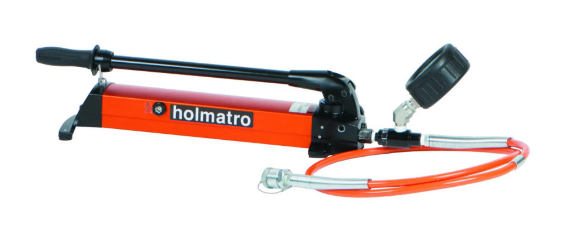Holmatro Handpumpe PA09H2 mit Manometersatz und Schlauch